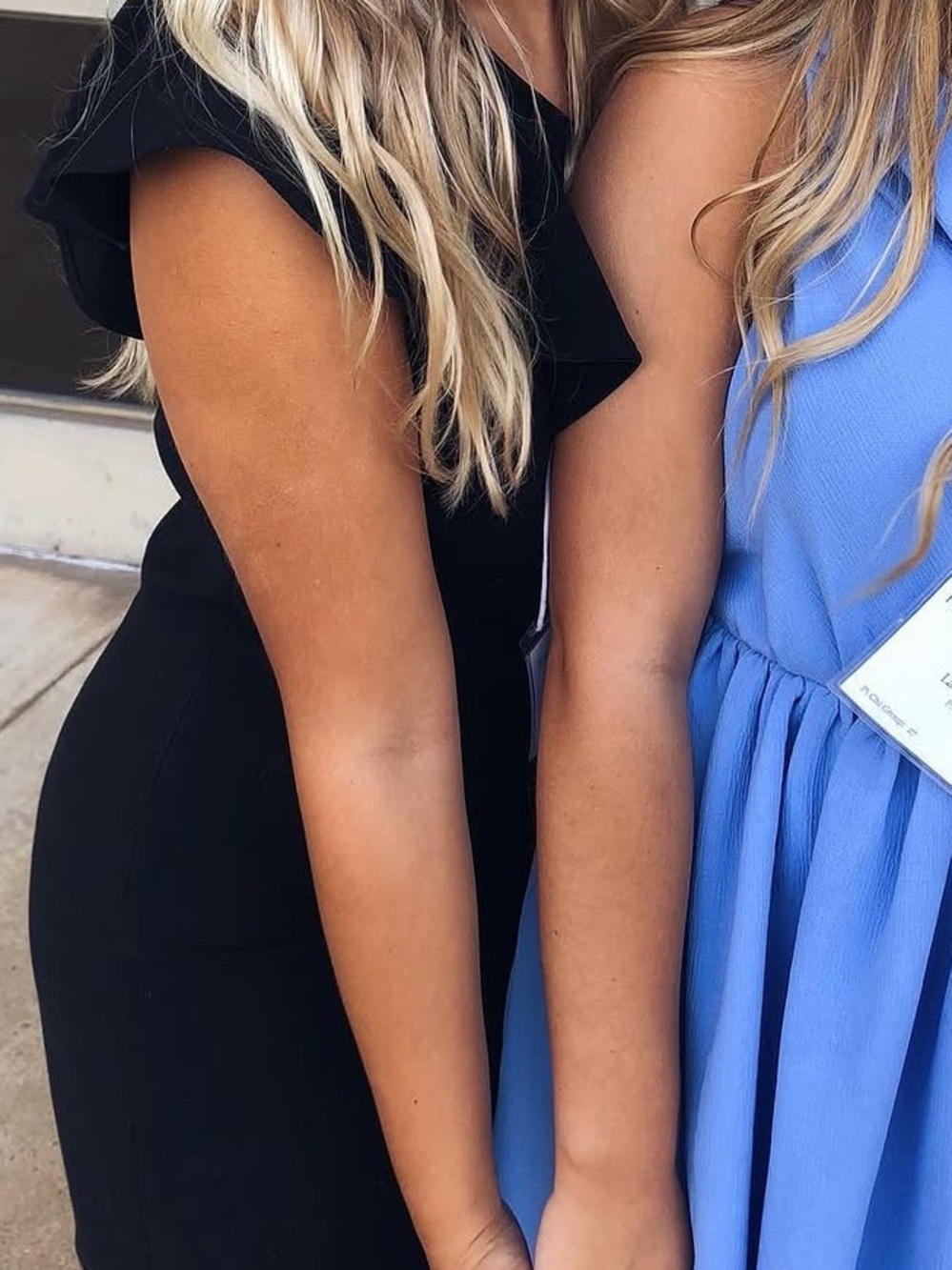 French Connection Black One-Shoulder Ruffle Mini Dress - Picture 4 of 4